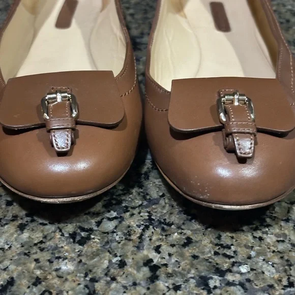 Longchamps leather ballerina flats - Picture 8 of 10